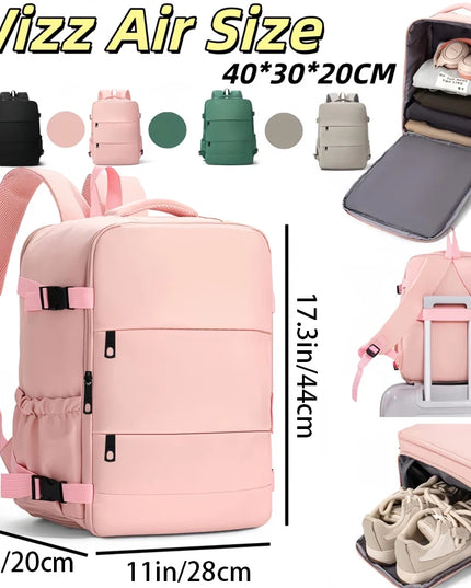 Leichter Rucksack für Uni & Pendeln Grün