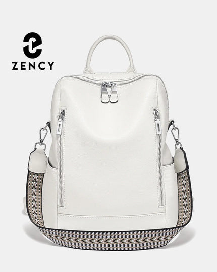 Rucksack Damen Leder Apricot