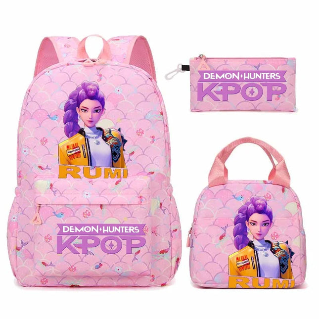 Schulrucksack Set 3-teilig für Teens