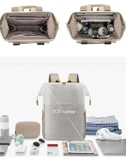 Laptop Rucksack Pink 36-55 Liter