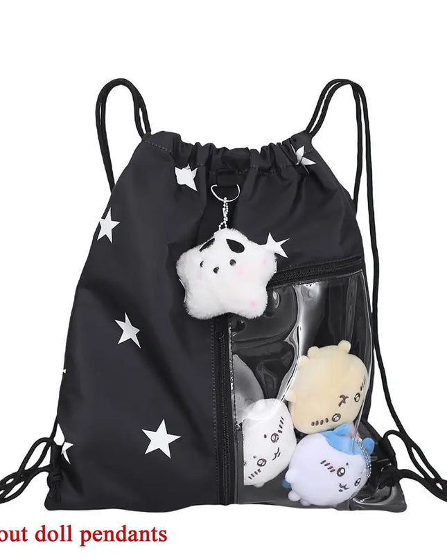 Schulrucksack mit Kordelzug und