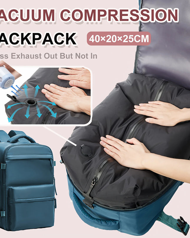 Leichter Laptop Rucksack Grau 20-35L
