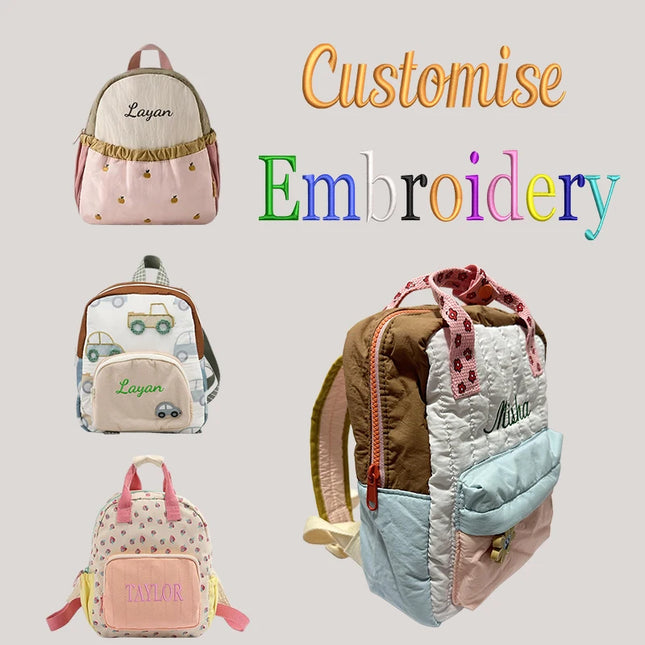 Uni Rucksack mit Stickerei & 36-55L