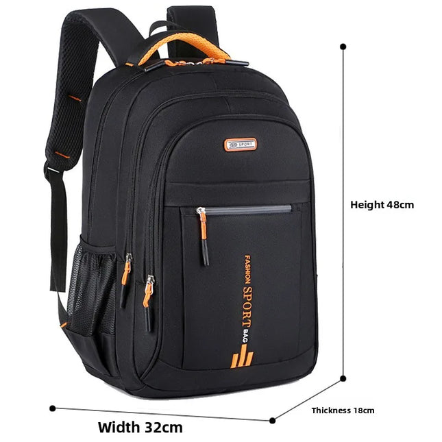Laptop Rucksack Diebstahlschutz Orange
