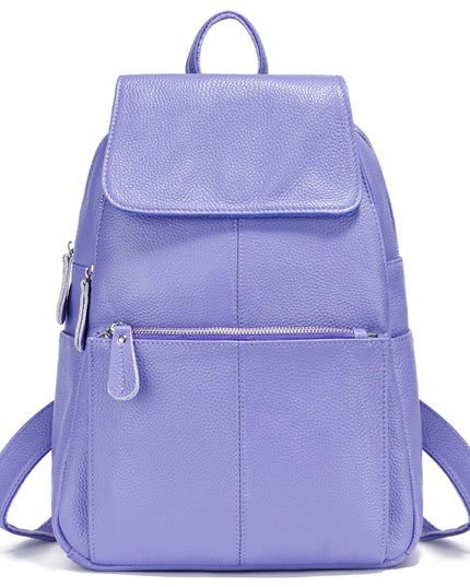 Anti-Diebstahl Rucksack Damen Leder