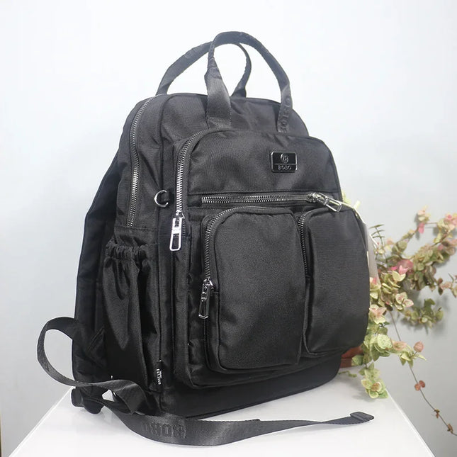 Uni Rucksack Wasserdicht 36-55L Schwarz