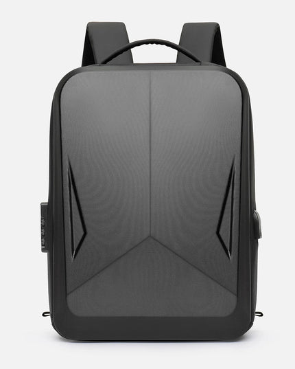 Erweiterbarer Business Rucksack Schwarz