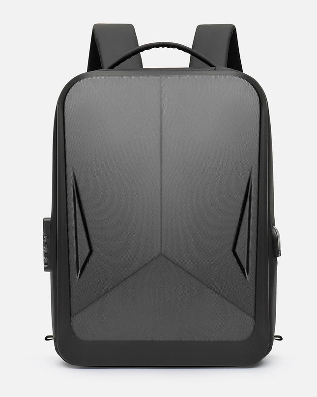 Erweiterbarer Business Rucksack Schwarz