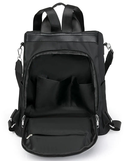 Damen Anti-Diebstahl Rucksack Braun