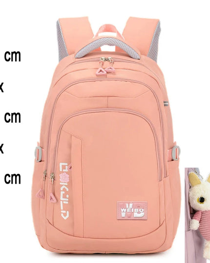 Schulrucksack fuer Maedchen - Rosa