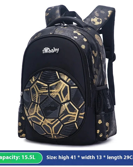 Schulrucksack mit Fußball-Design