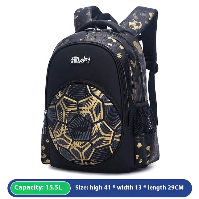 Schulrucksack mit Fußball-Design