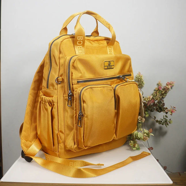 Uni Rucksack Wasserdicht 36-55L Gelb