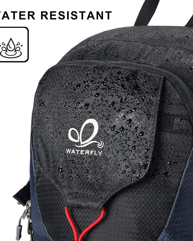 Faltbarer Laptop Rucksack 30L - Schwarz