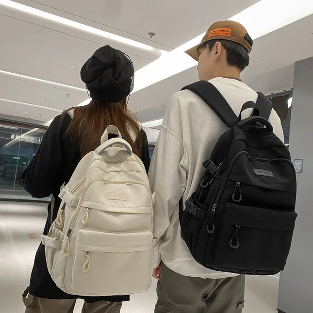 Uni Rucksack mit vielen Fächern Blau