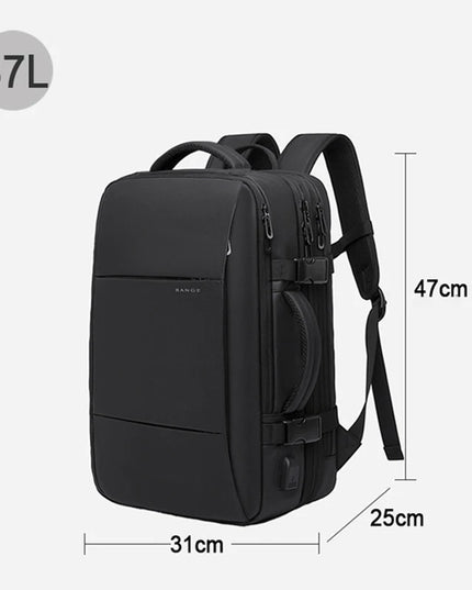 Business Rucksack mit USB und Laptopfach