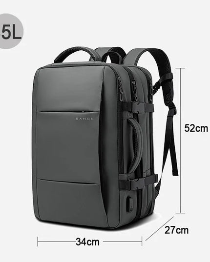 Laptop Rucksack erweiterbar bis 45L