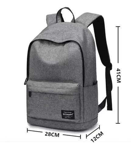 Minimalistischer Uni Rucksack Rot