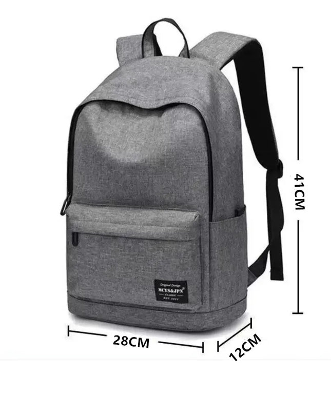 Minimalistischer Uni Rucksack Rot