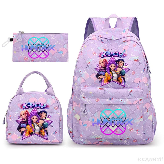 Schulrucksack Set mit Lunch Bag