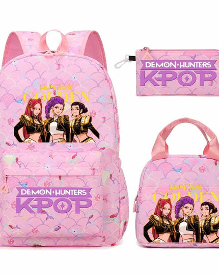 Schulrucksack Set Demon Hunters 20-35L