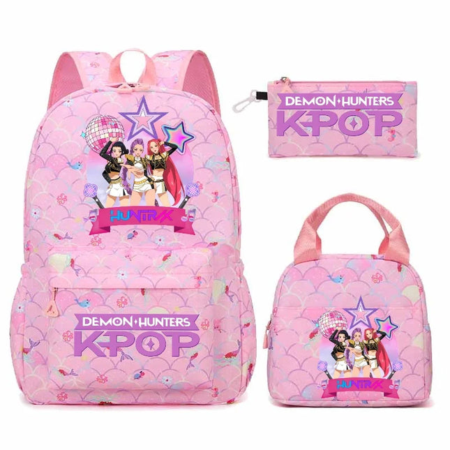 Schulrucksack Cartoon Style Design 017