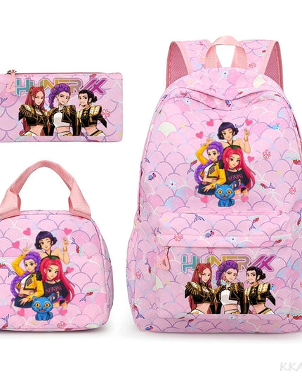 Schulrucksack Set mit Lunch Bag