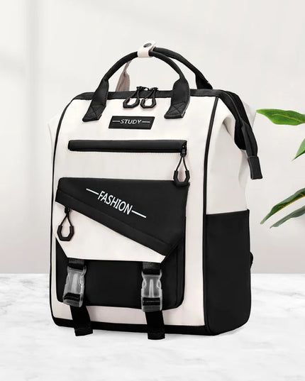 Schulrucksack für Mädchen – K-Style Schwarz