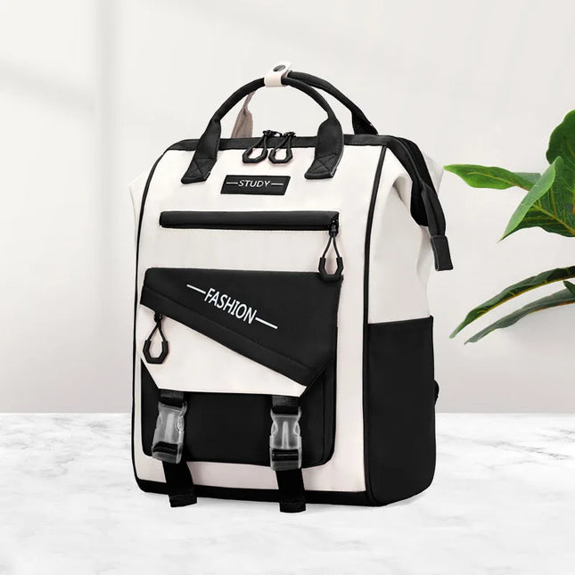 Schulrucksack für Mädchen – K-Style Schwarz