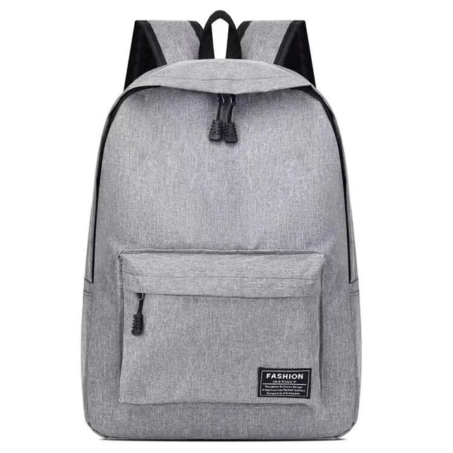 Minimalistischer Uni Rucksack Grau