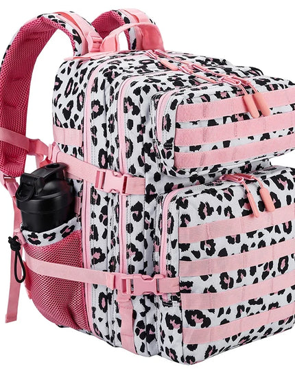 Uni Rucksack 25-45L – Leopard Pink