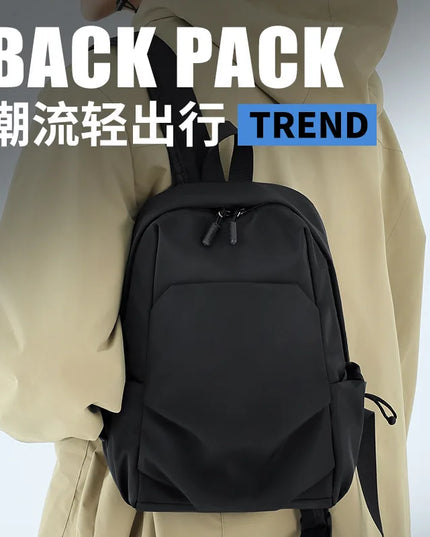Mini Schulrucksack Herren Schwarz/Blau