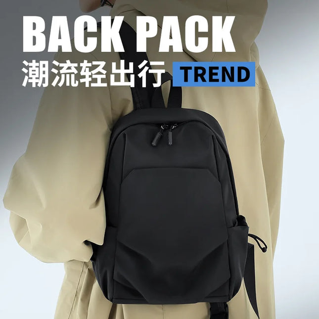 Mini Schulrucksack Herren Schwarz/Blau