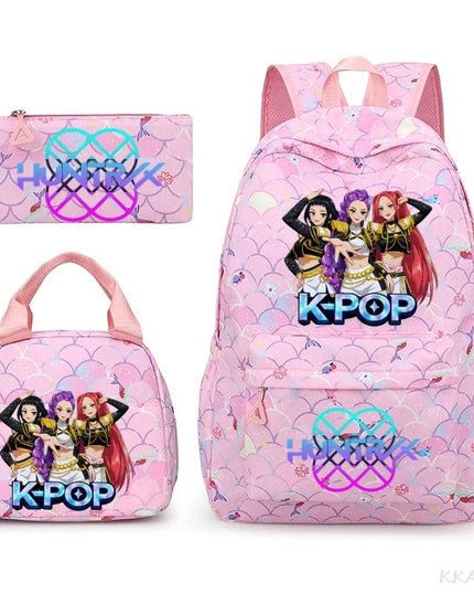 Schulrucksack Set Bunt 20-35 Liter