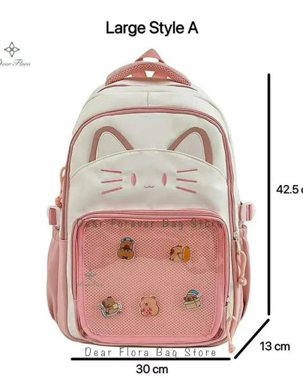Schulrucksack fuer Maedchen mit