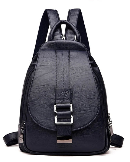 Damen Rucksack aus Leder für Alltag & Uni