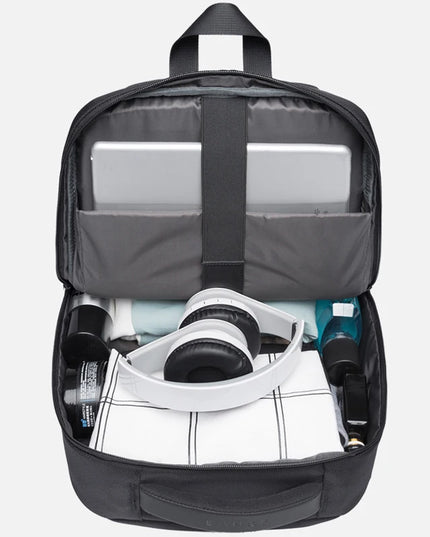 Laptop Rucksack mit USB-Port - Schwarz