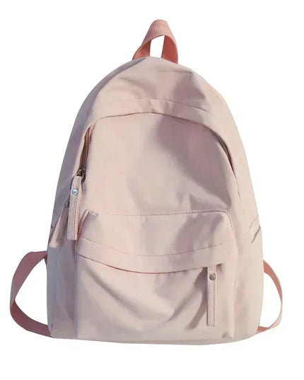 Uni Rucksack Nylon Wasserdicht Rosa