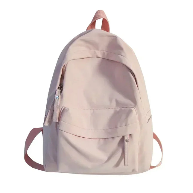 Uni Rucksack Nylon Wasserdicht Rosa