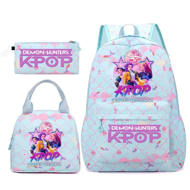 Schulrucksack Set 20-35L Blau