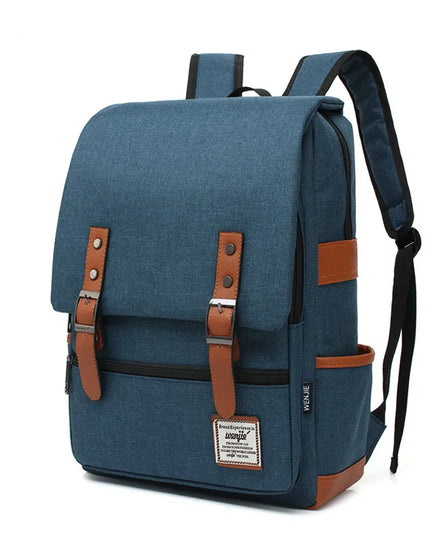 Arbeitsrucksack Canvas Dunkelblau 16 Zoll