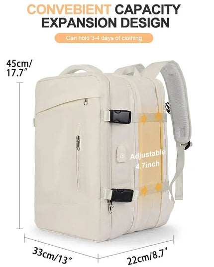 Laptop Rucksack mit USB-Port 40L