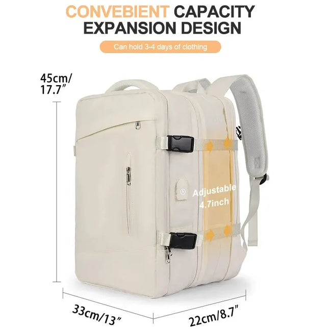Laptop Rucksack mit USB-Port 40L