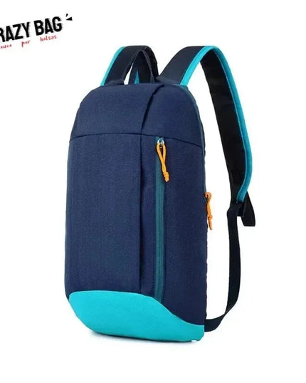 Leichter Mini Rucksack Camouflage Schwarz