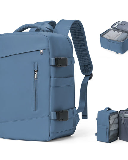 Uni Rucksack 20-35L mit Laptopfach - Blau