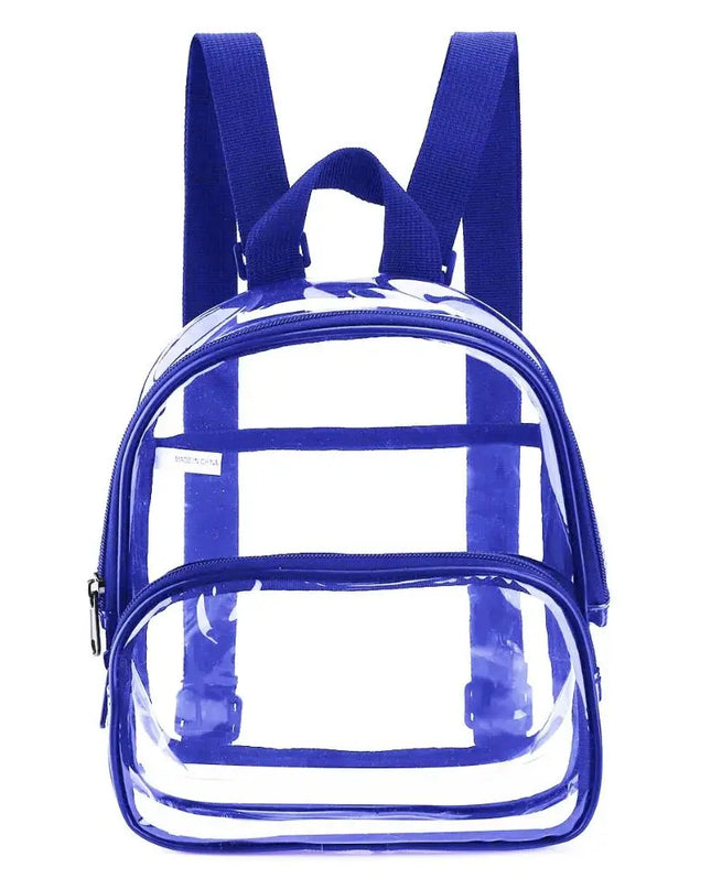 Transparenter Schulrucksack Blau unter 20L