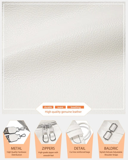 Rucksack Damen Leder Apricot