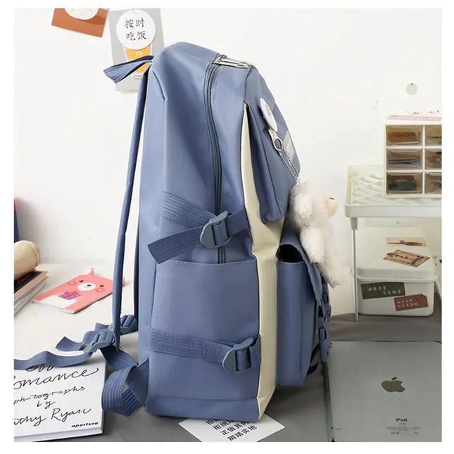 Schulrucksack Set Violett - 20-35 Liter
