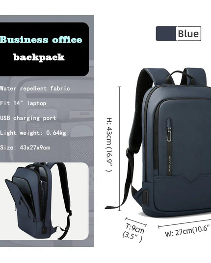 Laptop Rucksack 15,6 Zoll mit USB-Anschluss