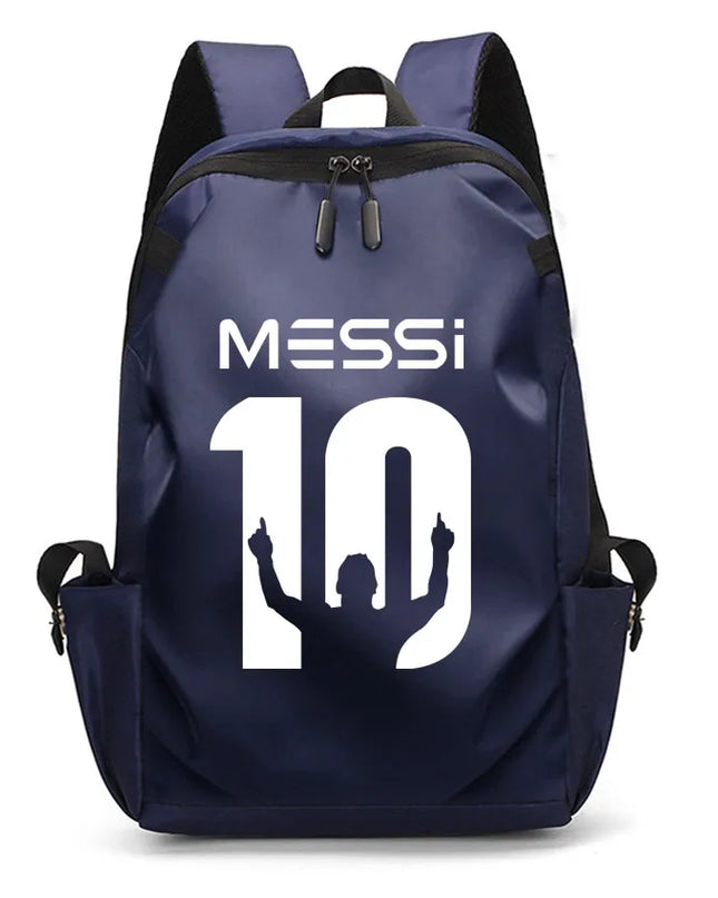 Schulrucksack Unisex mit USB-Anschluss Blau